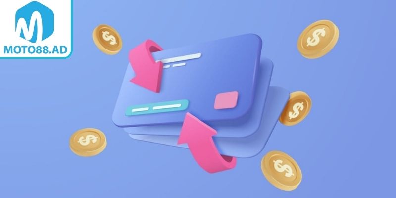 Quy trình giao dịch nạp rút tiền Moto88 đơn giản 
