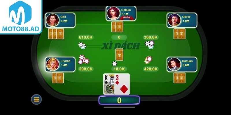 Mẹo chơi Xì dách Moto88