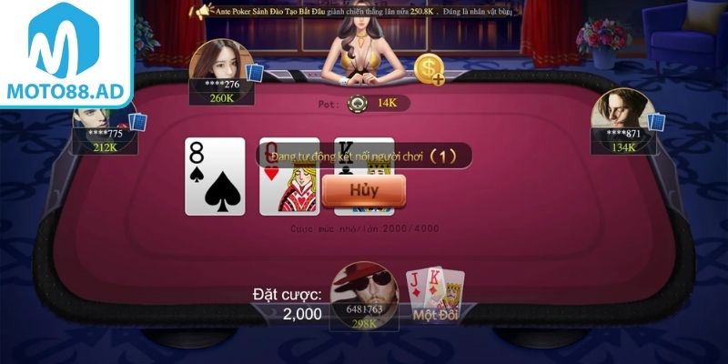 Mẹo chơi Xì tố Moto88 từ góc nhìn chuyên gia